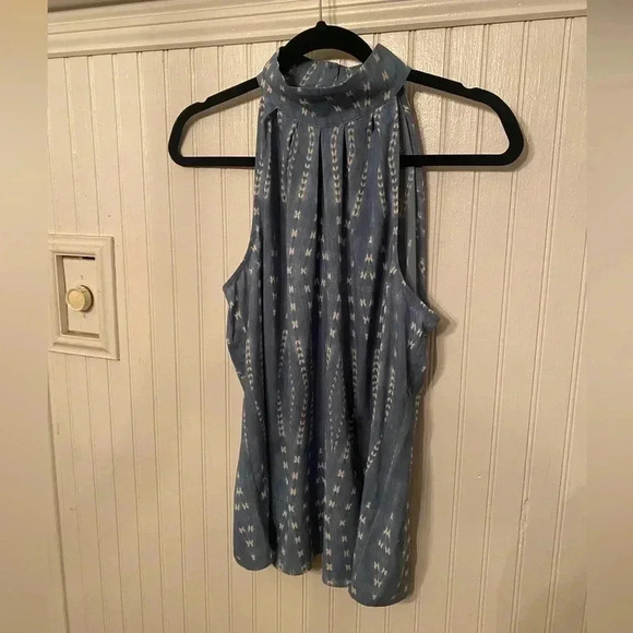 NWT Calvin Klein Suiting Halter Sleeveless Blouse - Picture 1 of 9